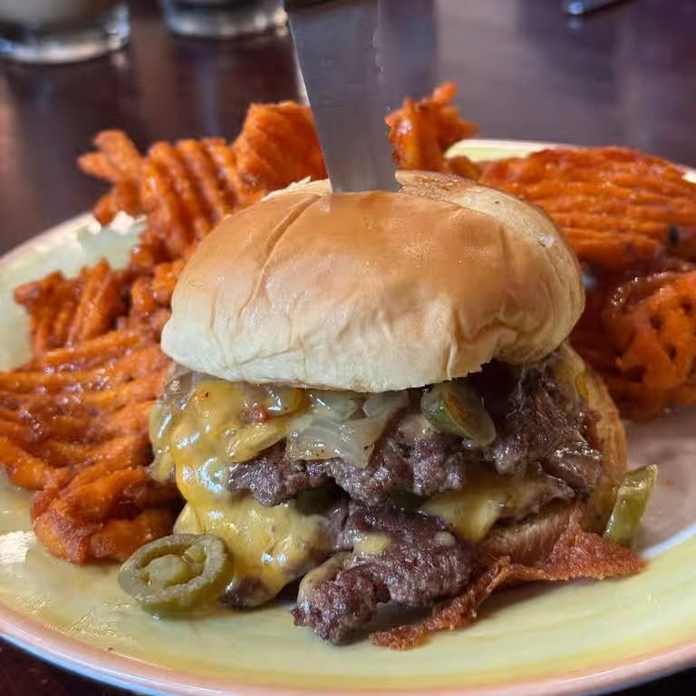 Jalapeno BBQ Smash Burger.