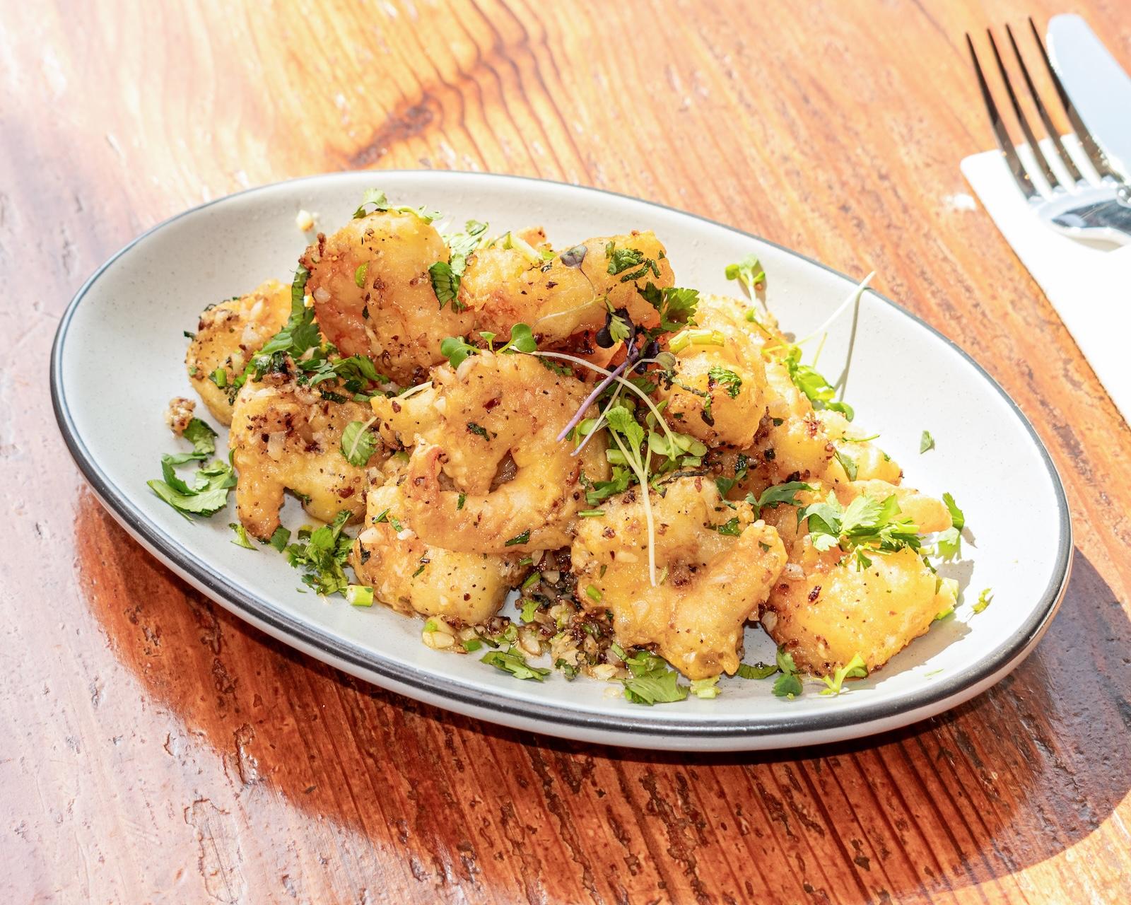 Butter Garlic Shrimp.