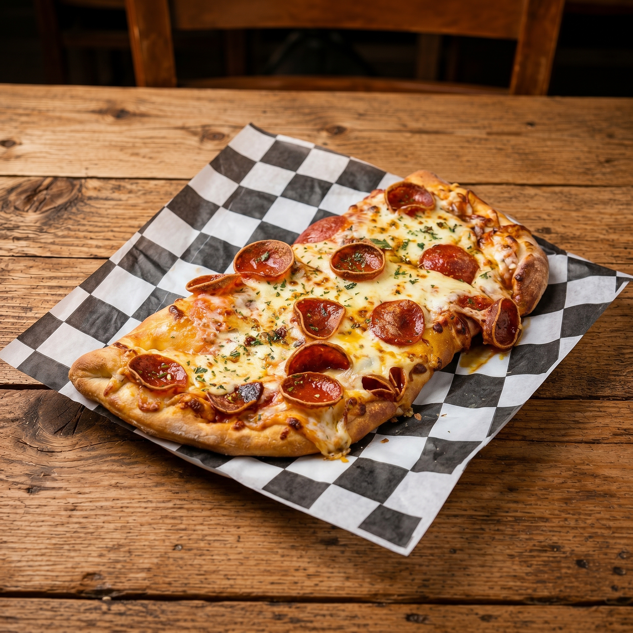Hot Honey Pepperoni Flatbread.