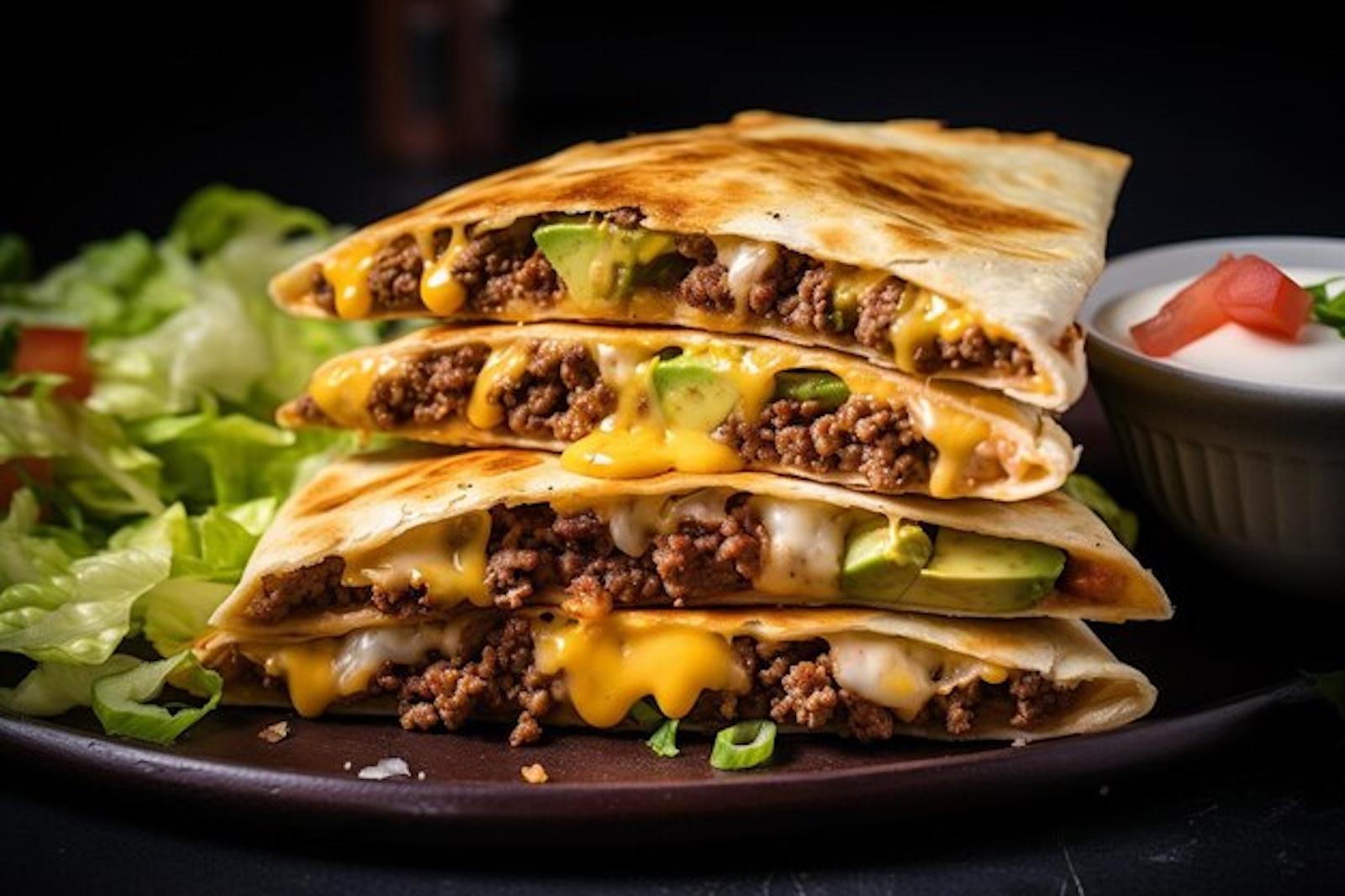 App Steak Quesadilla.