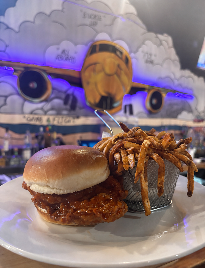 Memphis Hot Honey Chicken Sandwich.