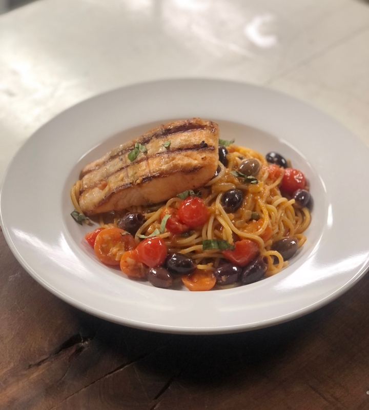 Spaghetti Salmone.
