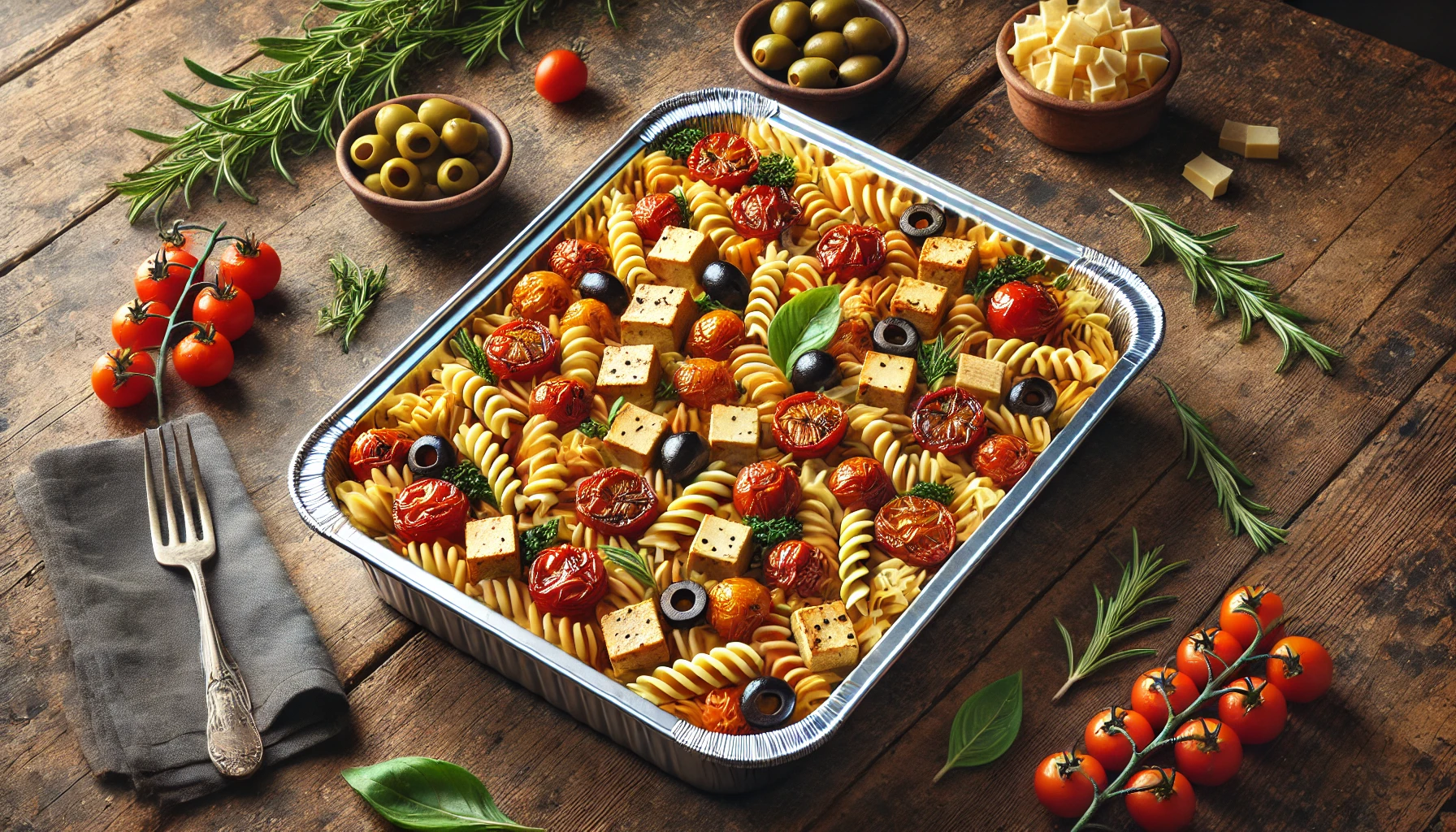 Vegan Pasta to share (12-15 servings).