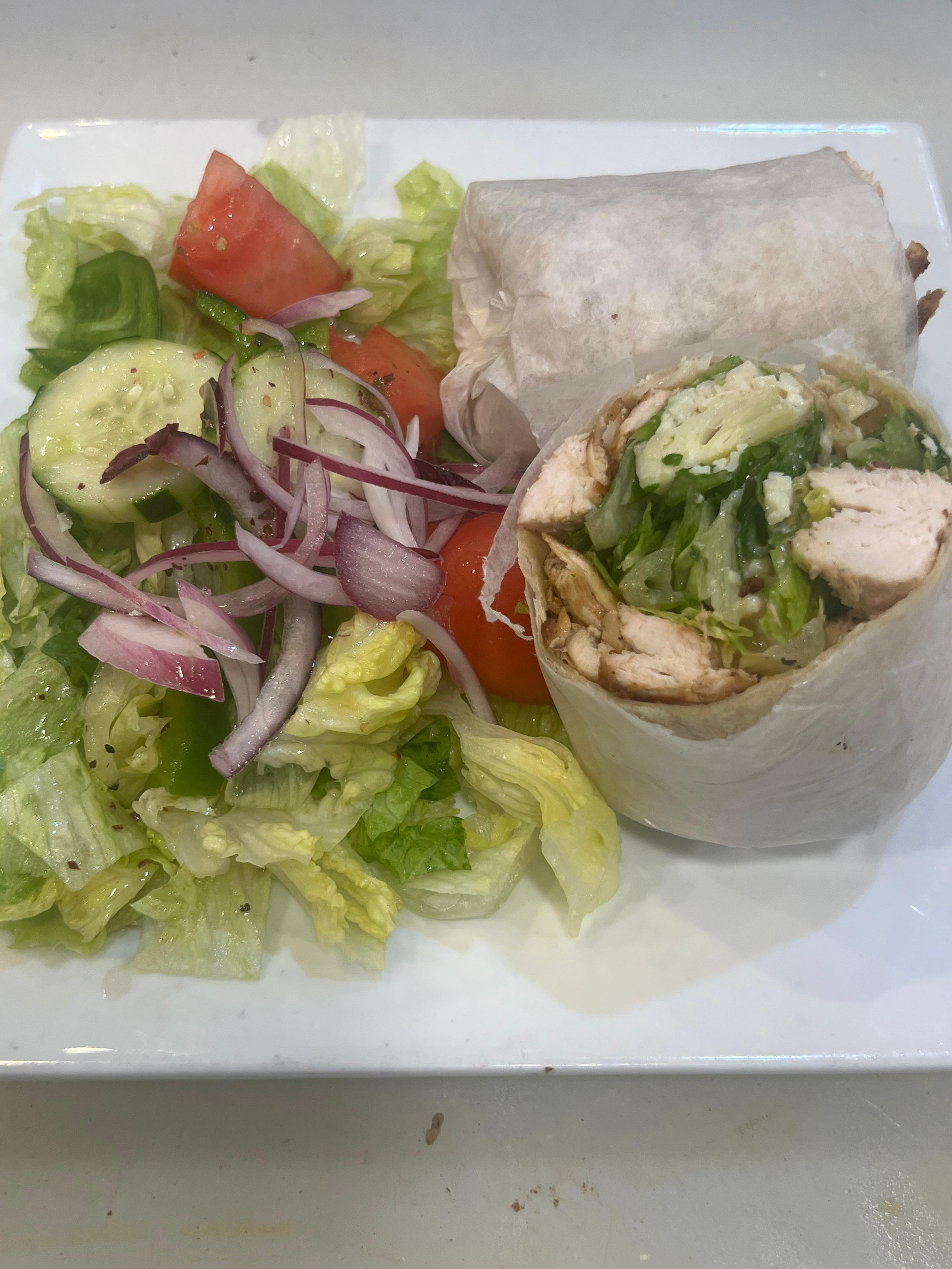 Grilled Chicken Wrap.