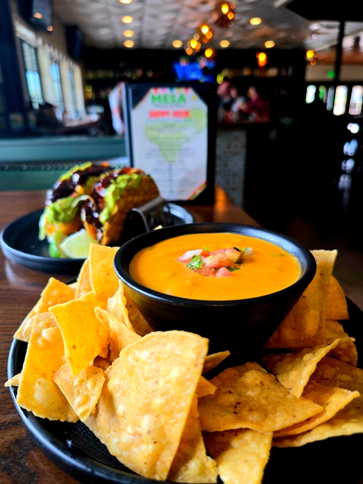 TG Queso Dip.