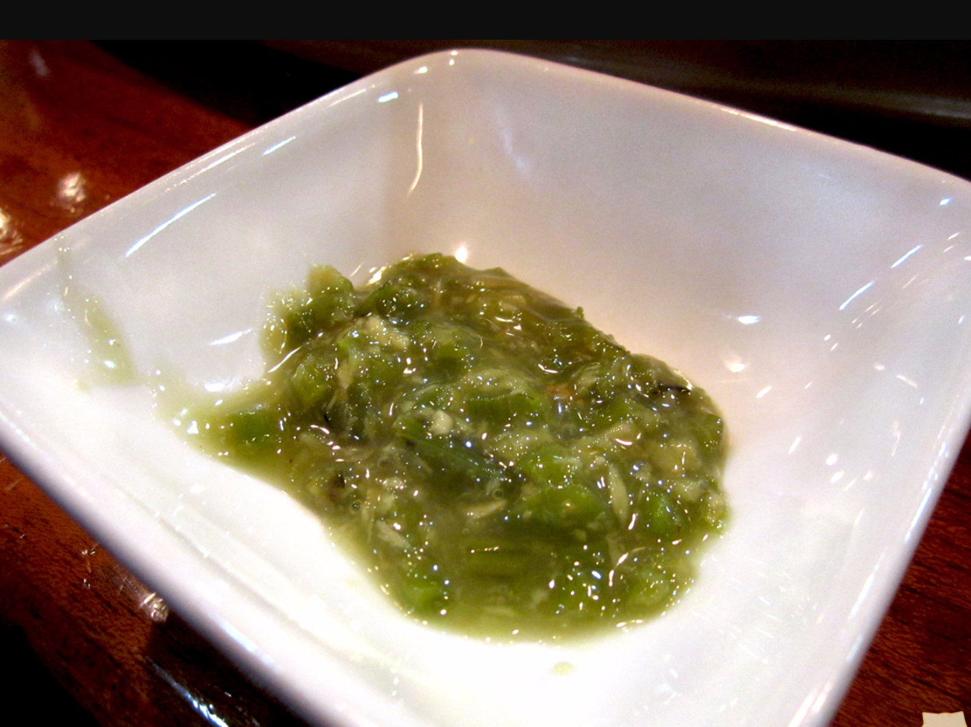 Fresh Wasabi (Kizami Wasabi).