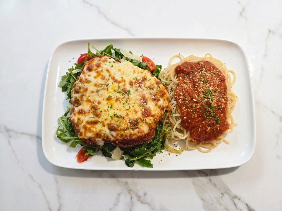 Chicken Parmigiana.