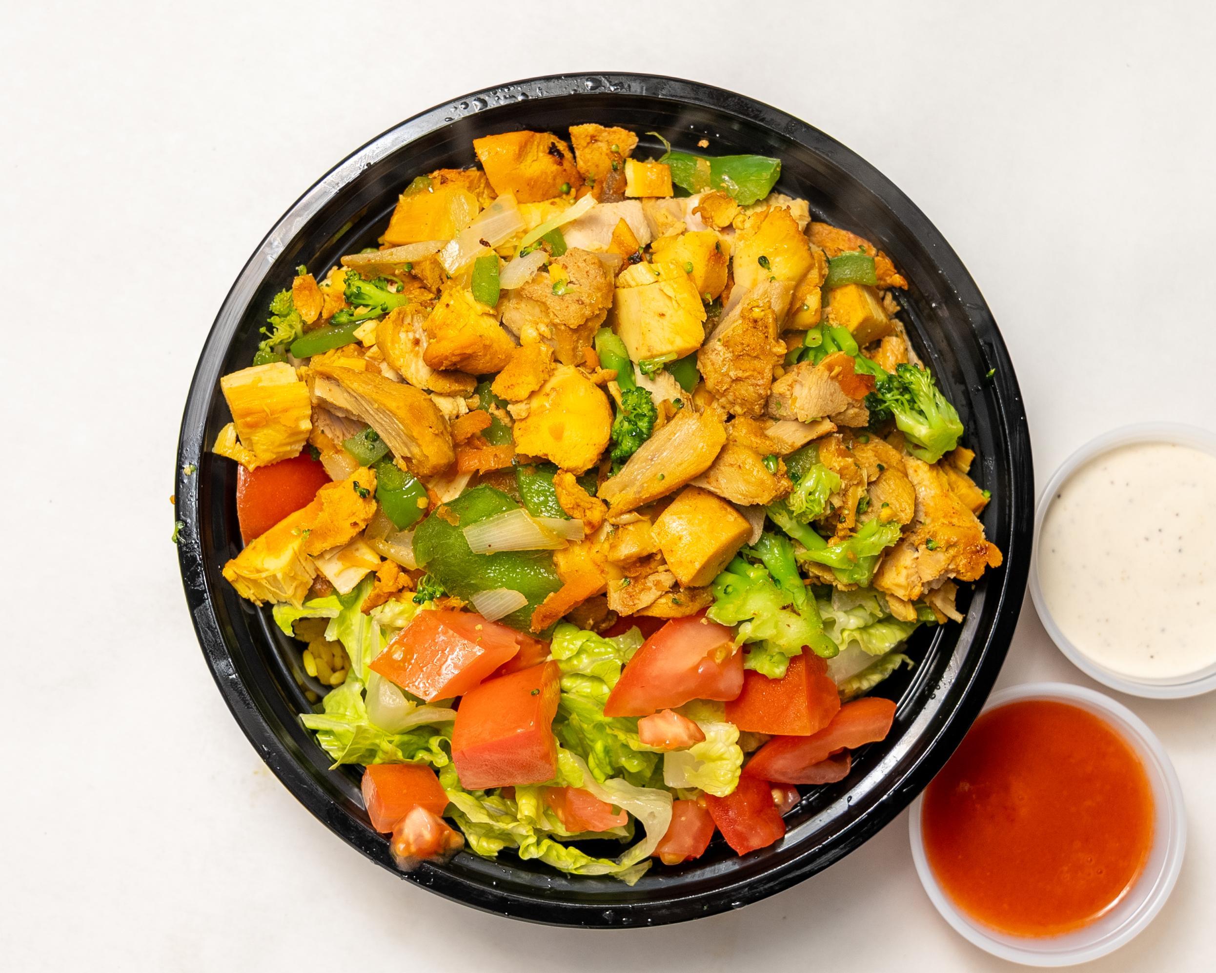 Halal Chicken & Rice.