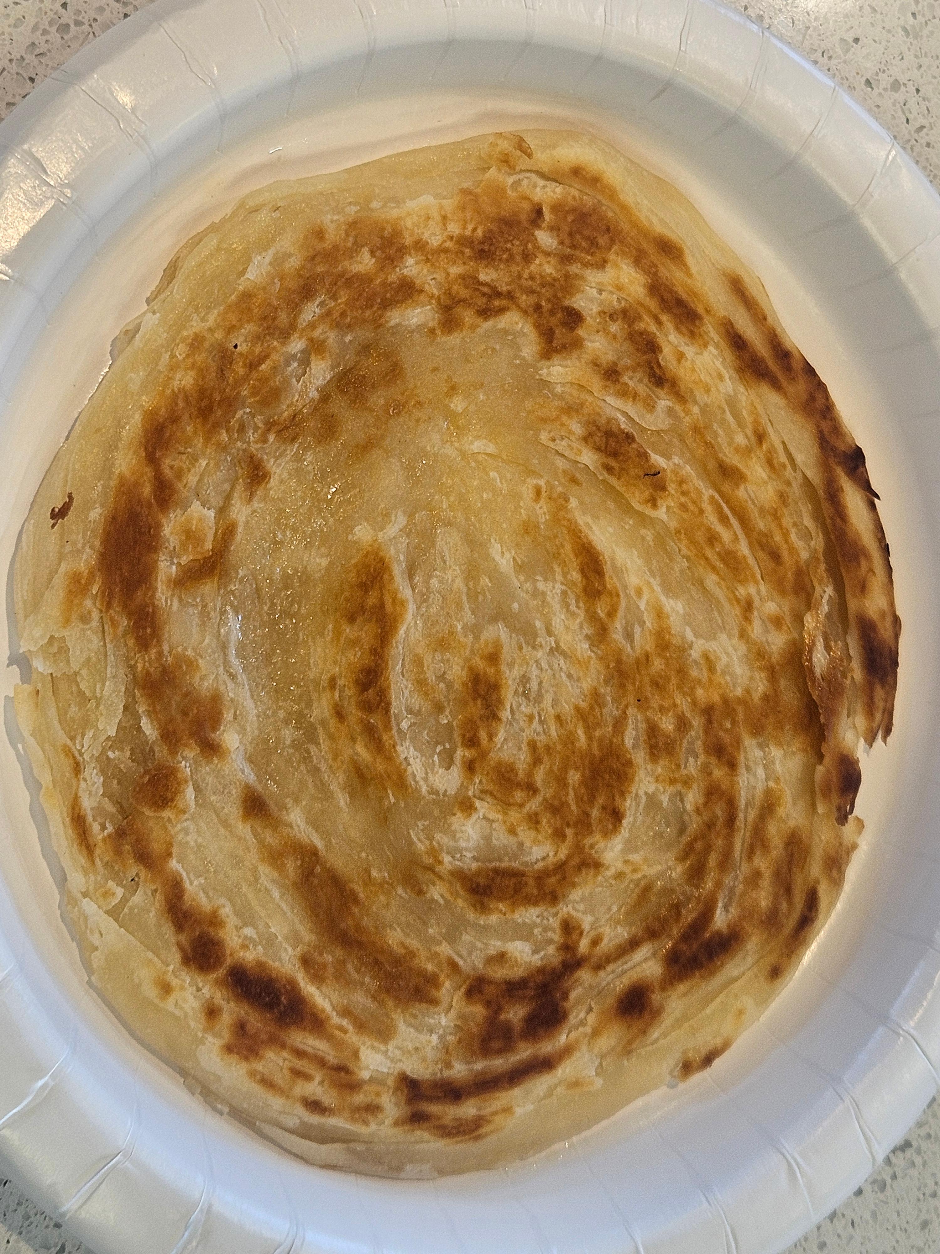 Parotta / Indian Flaky Bread.