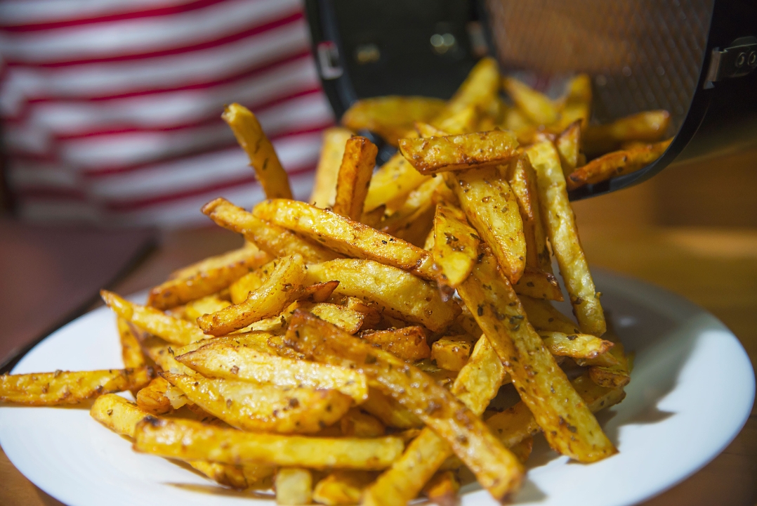 Garlic & herb fries.