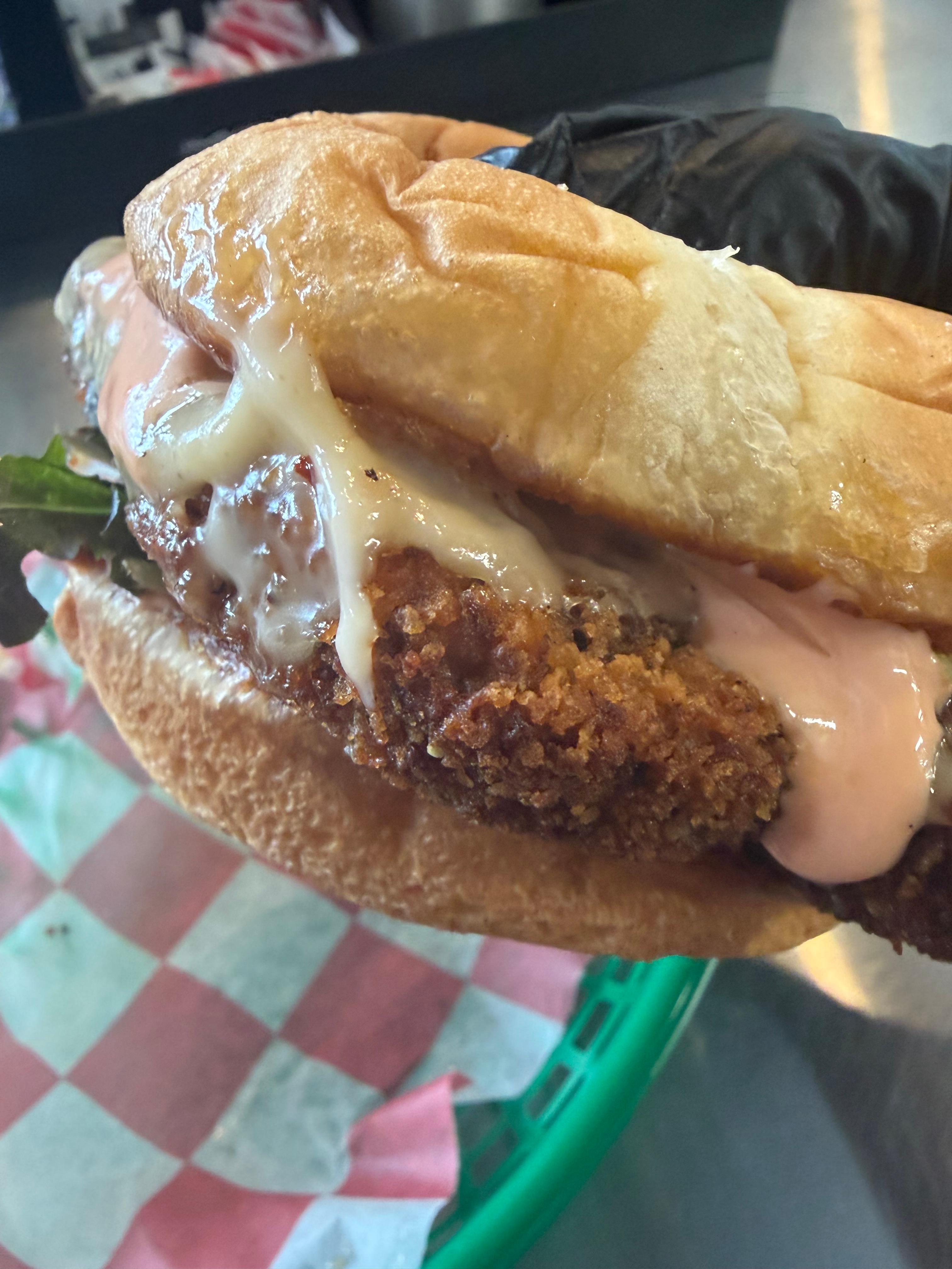 Portobello Mushroom Sandwich.