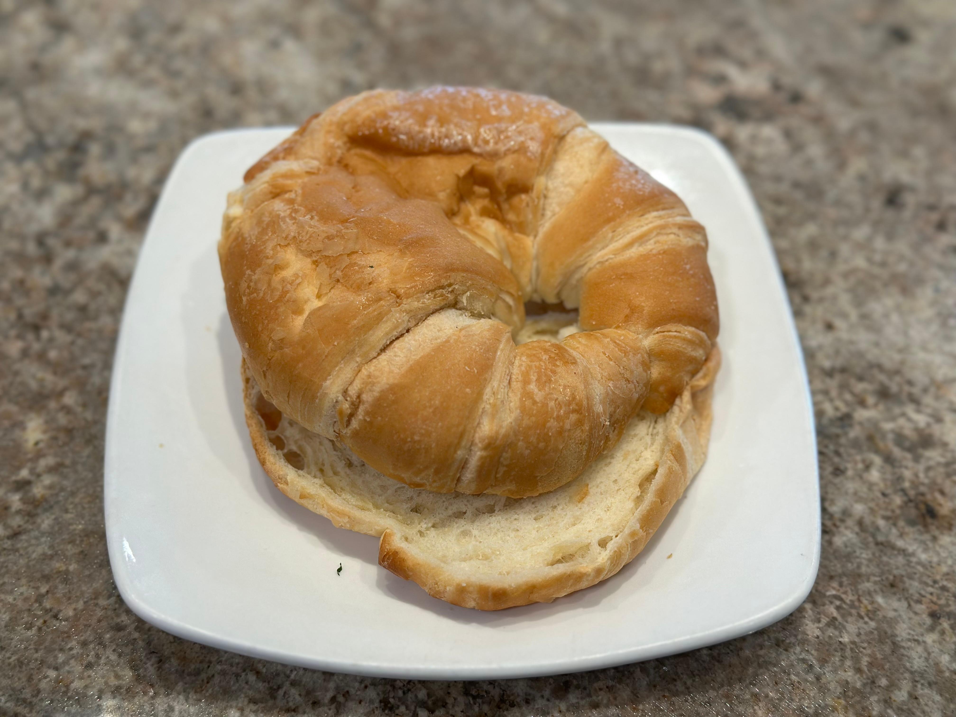 Large French Croissant.