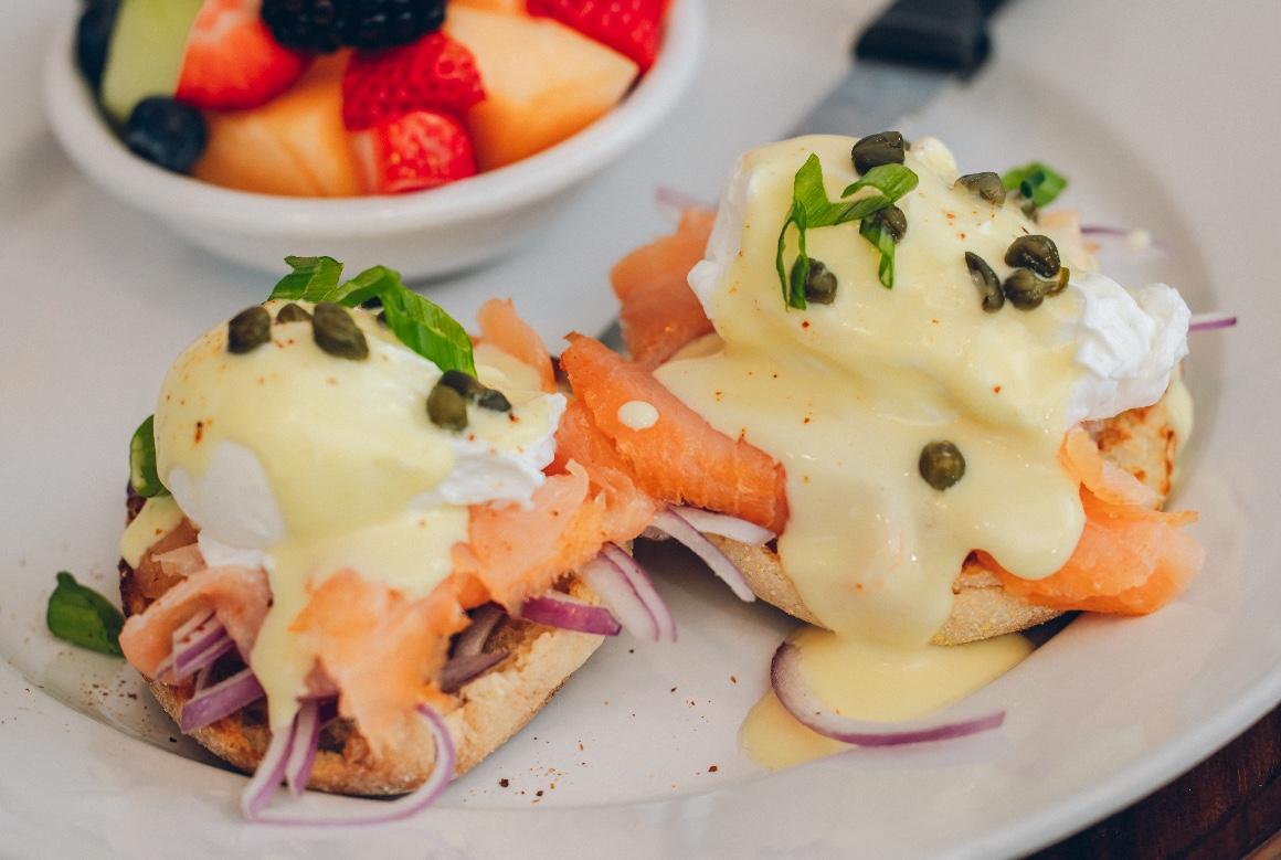 Lox & Capers Benedict.