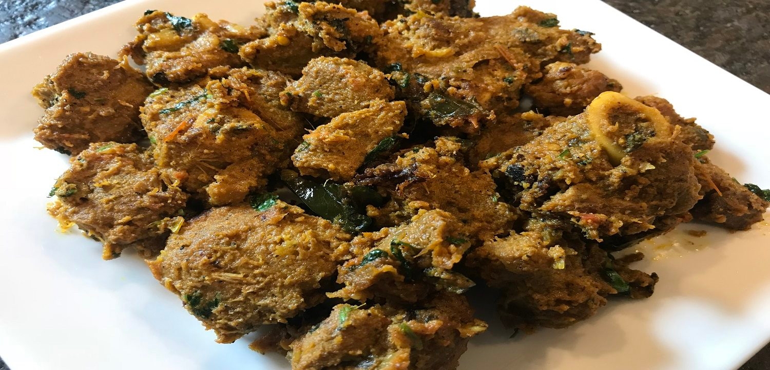 Madhurai Goat Chukka (Apetizer).