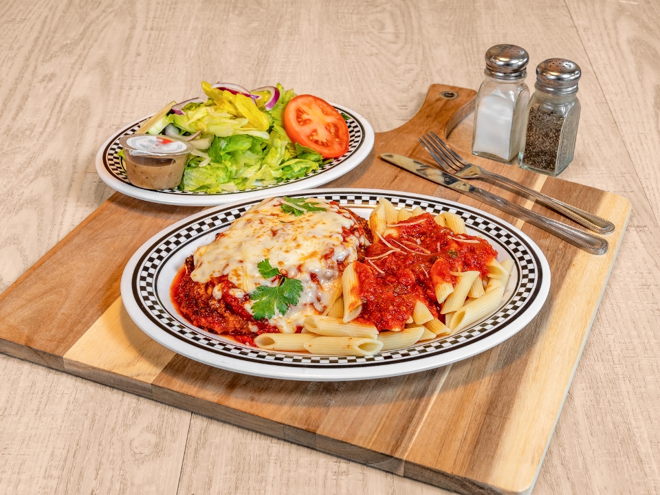 Chicken Parmigiana.