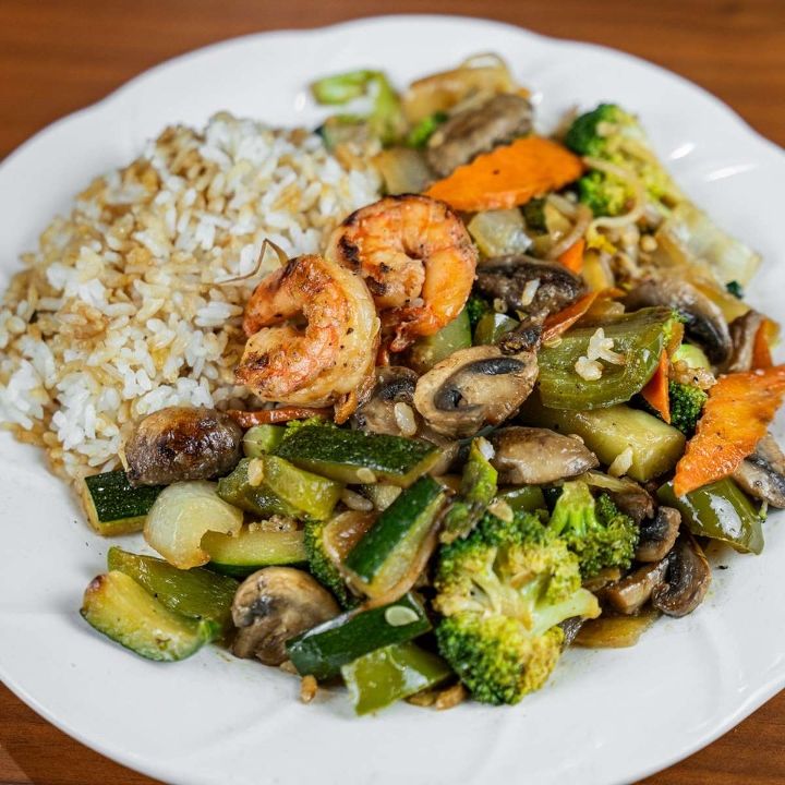 Vegetable Hibachi.