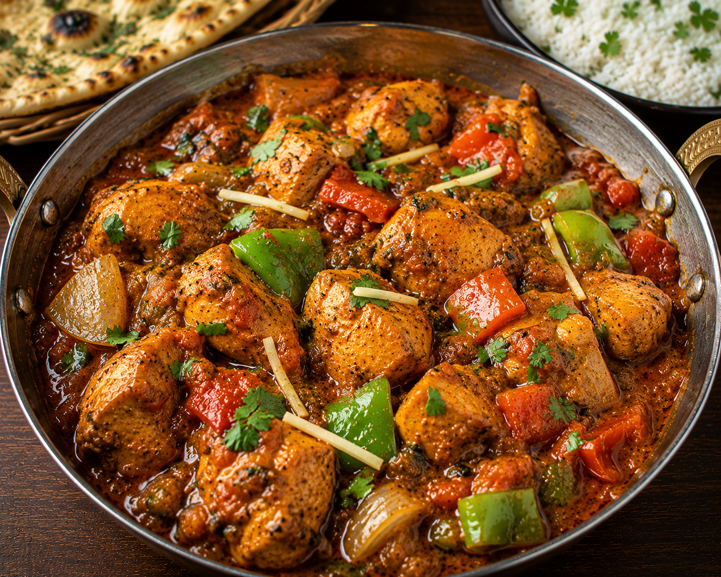Kadai Chicken.