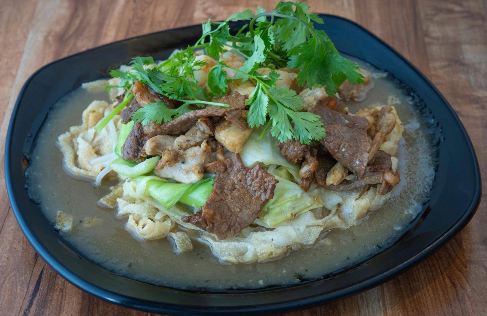 Pan Fried Rice Noodle.