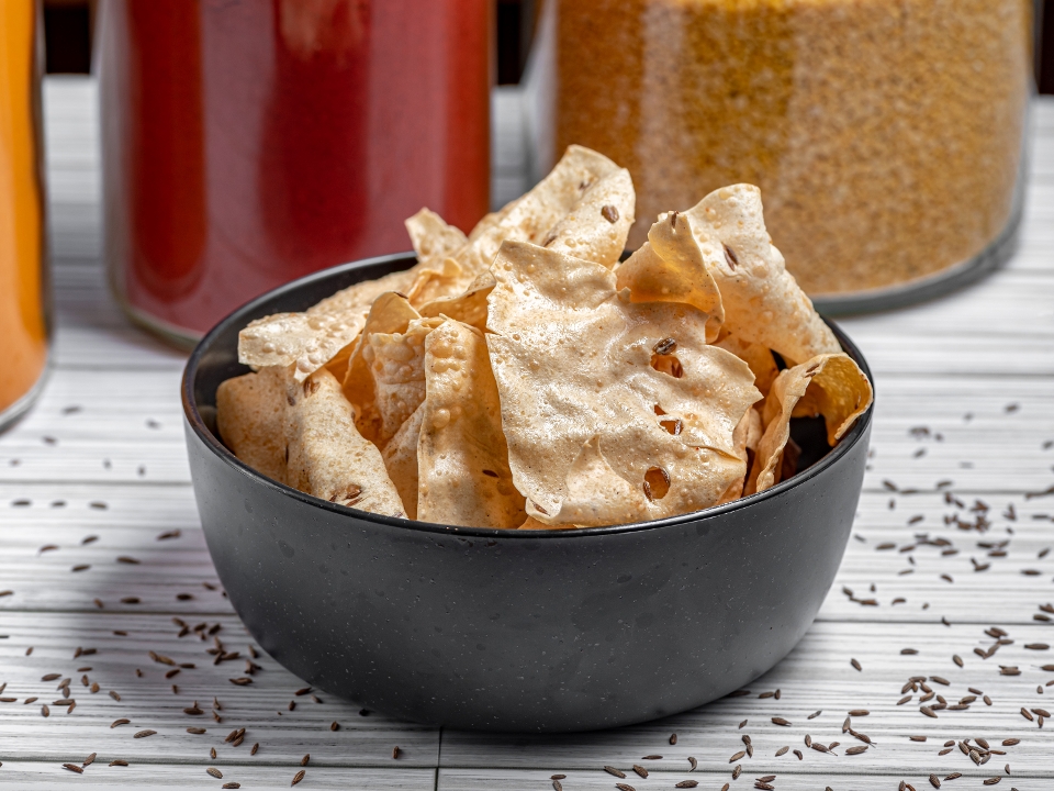 Papads (Vegan).