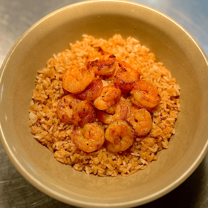 Hibachi Shrimp Bowl.