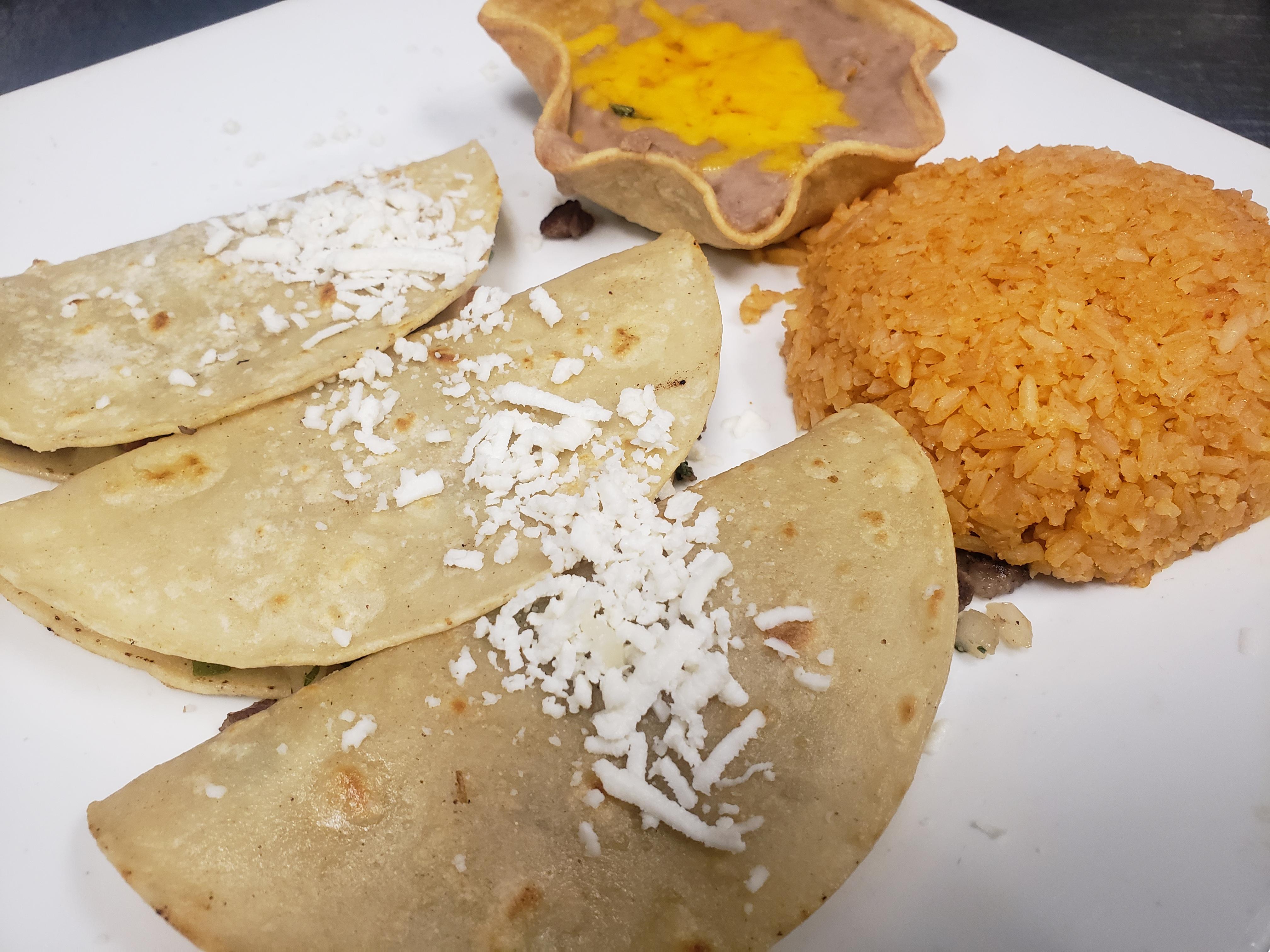 Tacos Al Carbon.