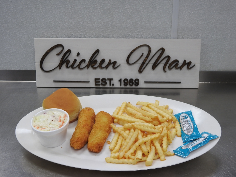 Breaded Cod Snack.