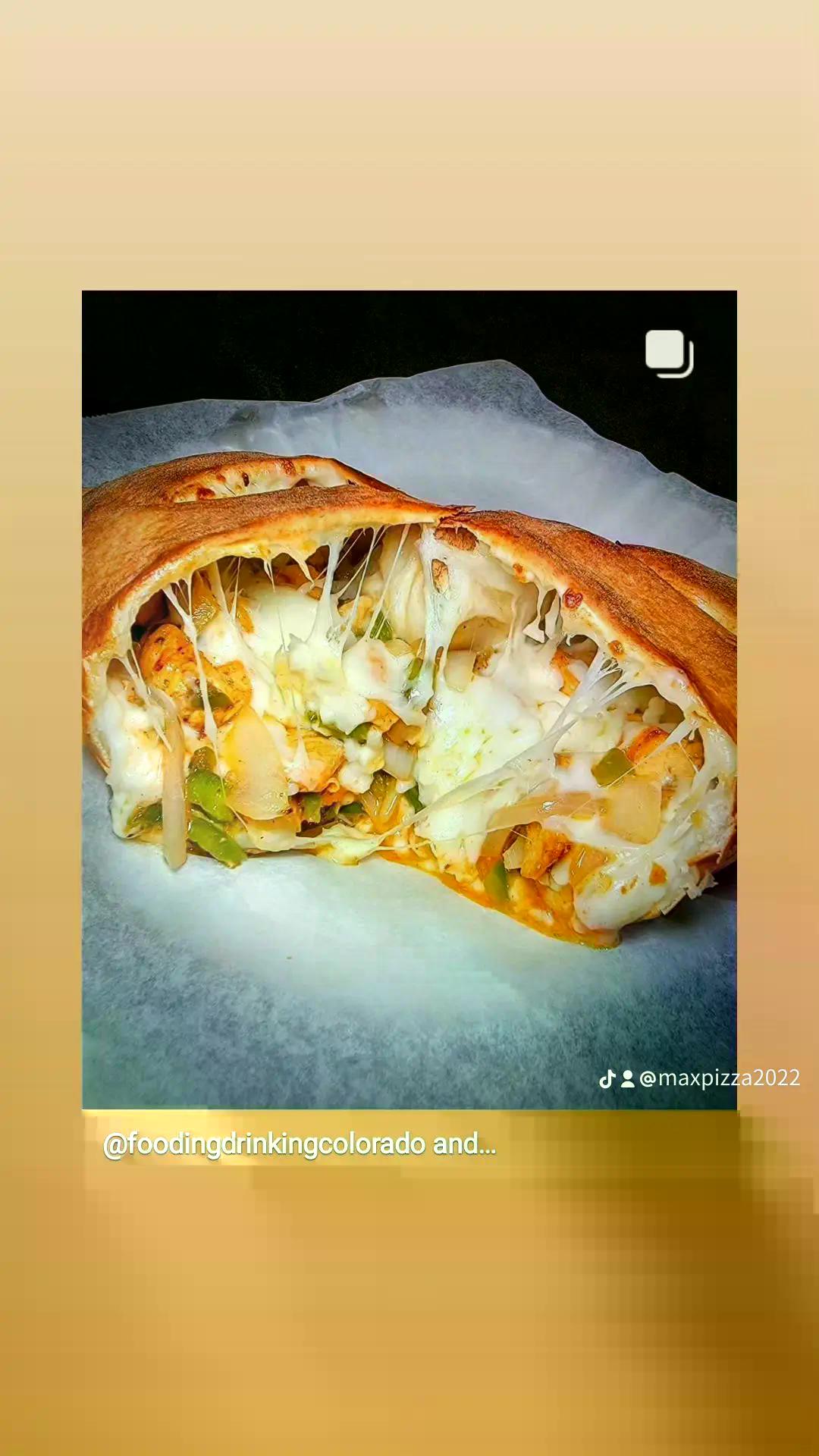 Buffalo Chicken Calzone.