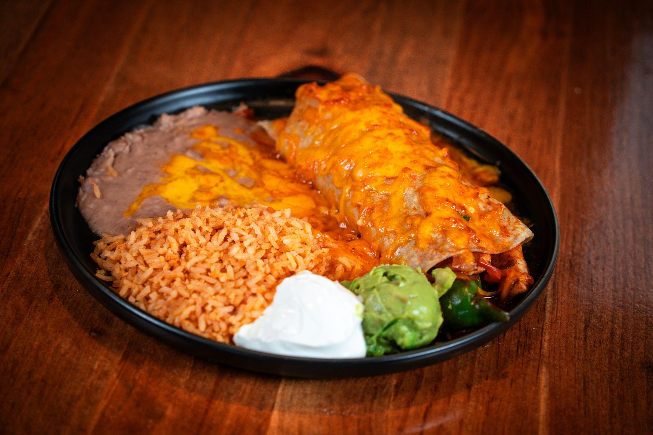 Fajita Burrito.