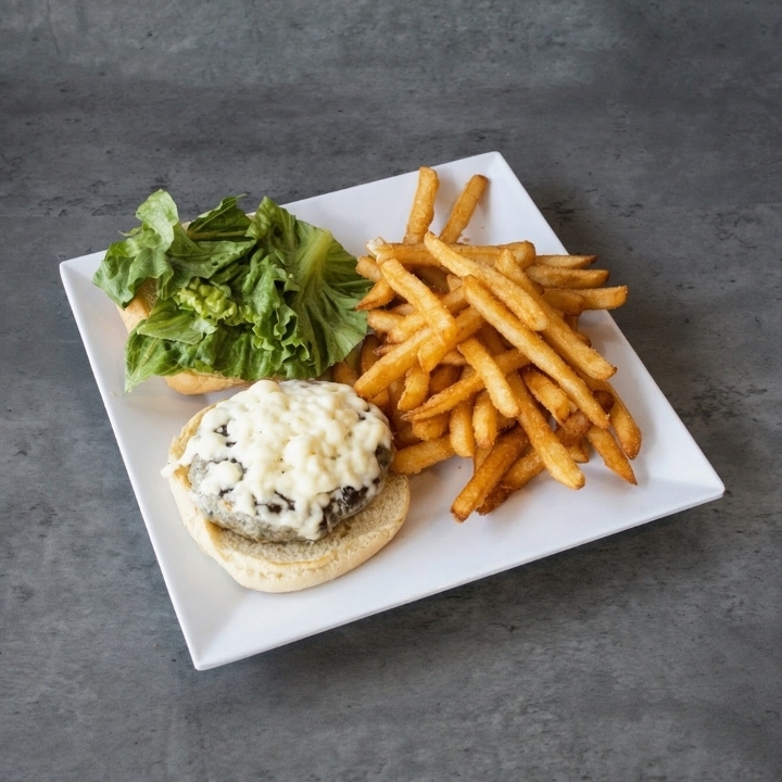 Lamb Burger.