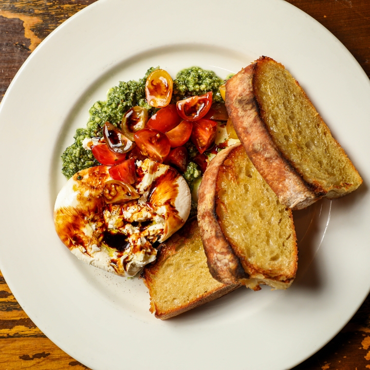 Burrata Caprese.