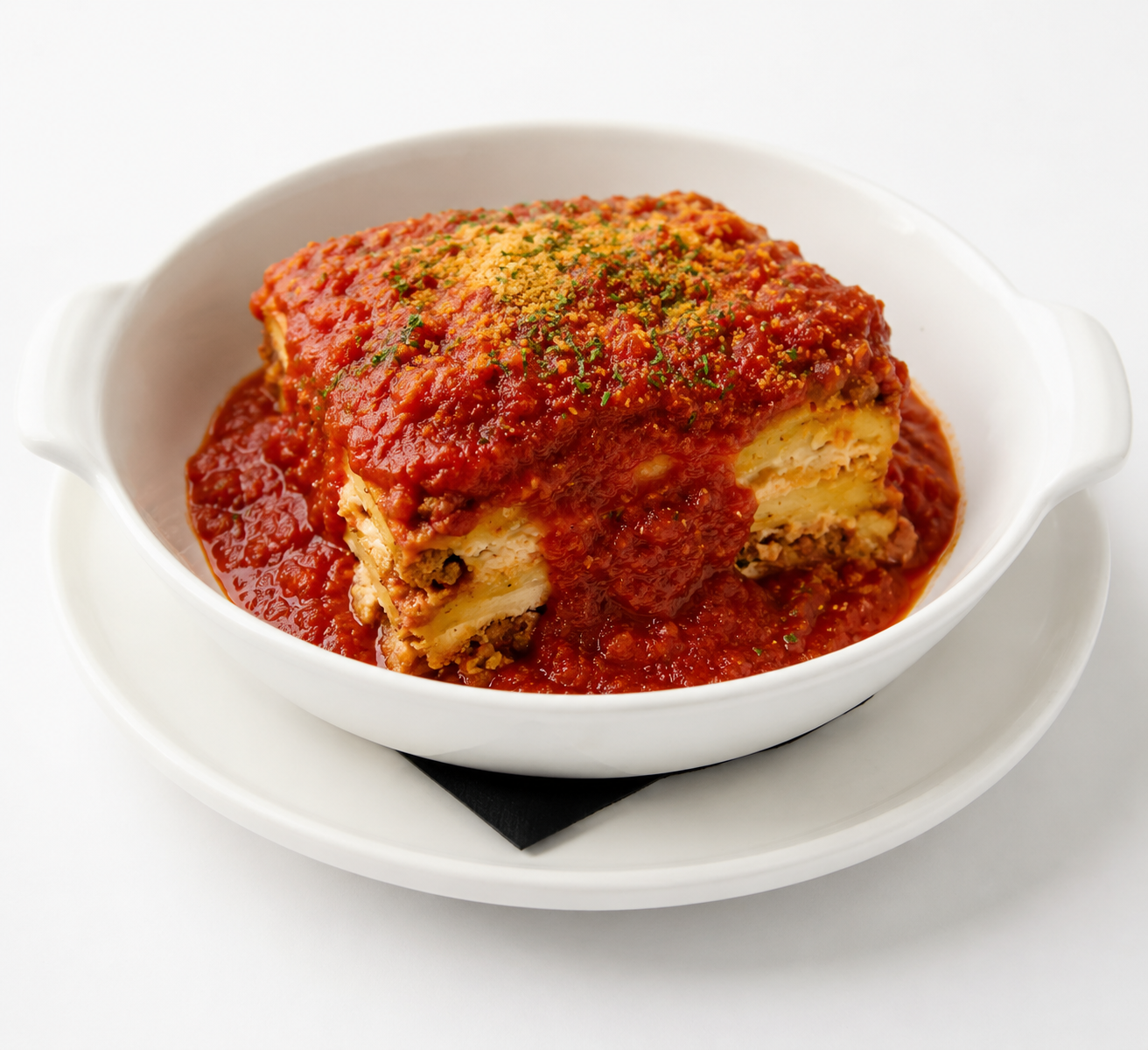 Mamma Serafini’s Homemade Lasagna.