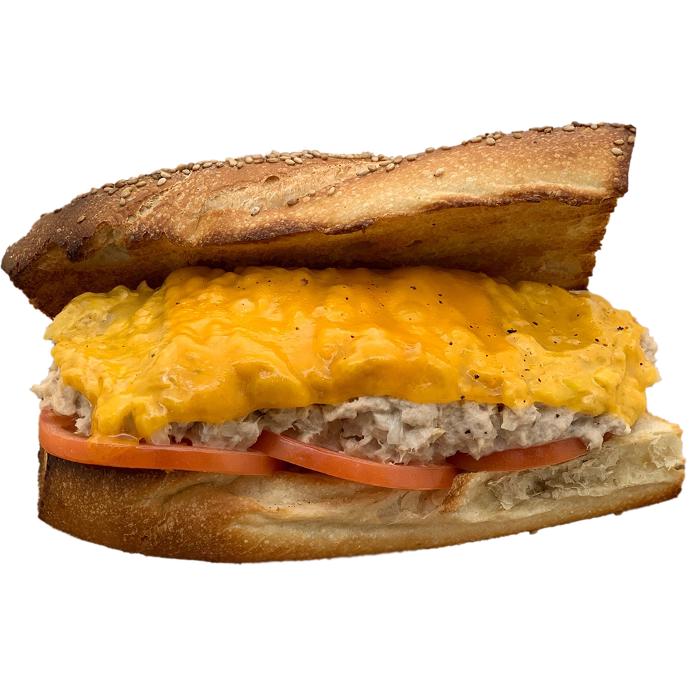 Tuna melt Sandwich.