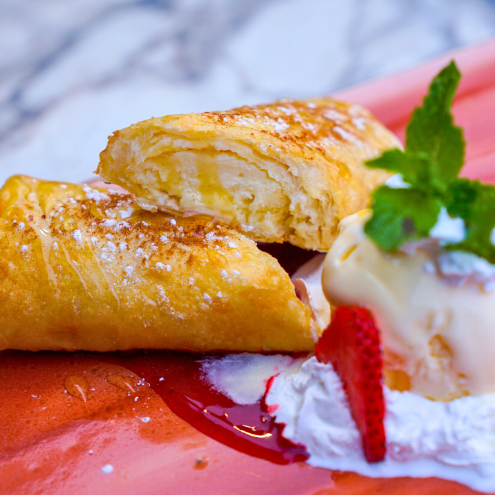 Cheesecake Chimichanga.