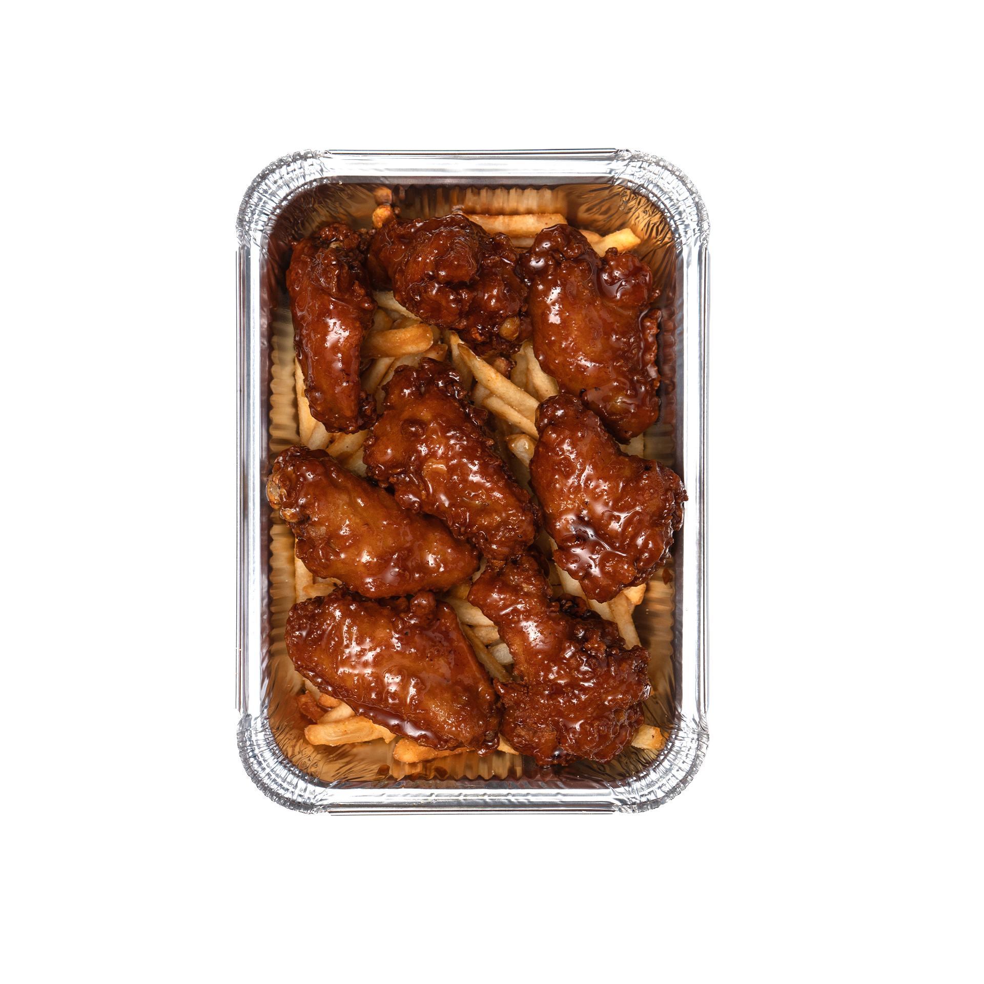 8 Wings and Fries.