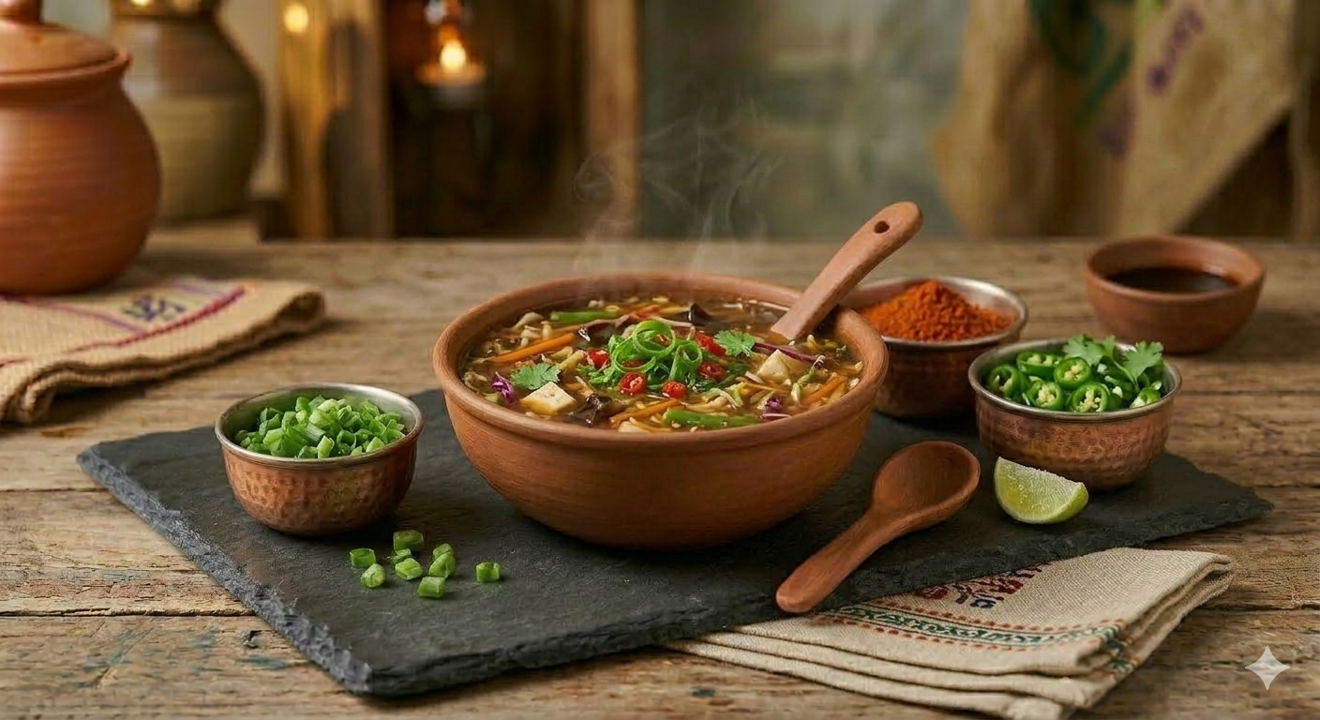 Vegetable Hot & Sour 16 oz. (V).