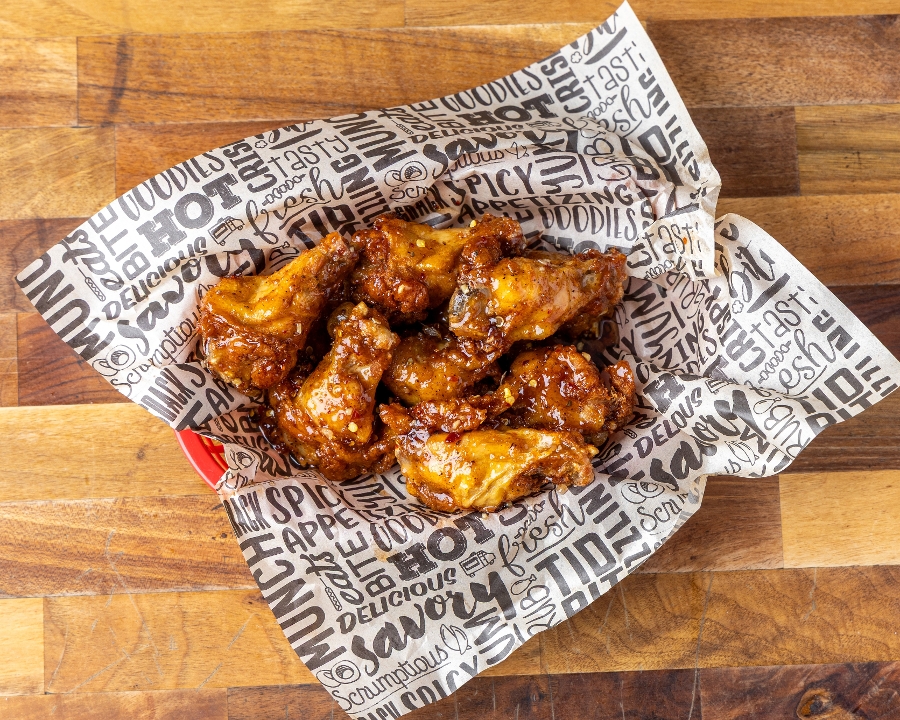 SD Hot Honey Garlic Sauce.