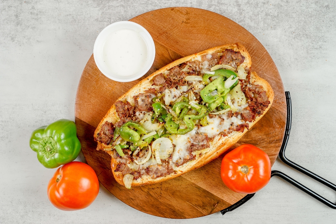 Philly Cheese Steak Grinder.