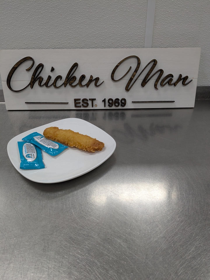 1 pc. Beer Battered Cod.