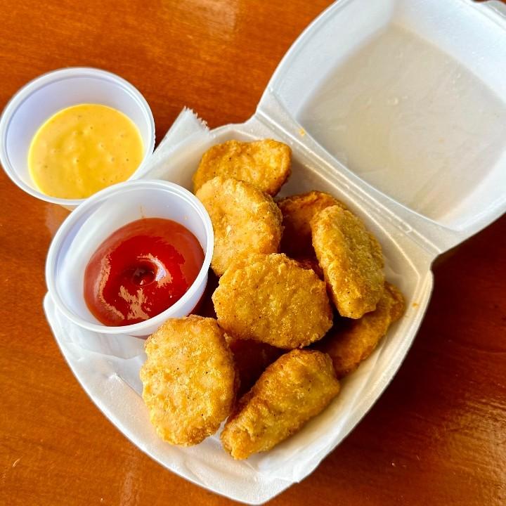 Chicken Nuggets (6) W/Fries.