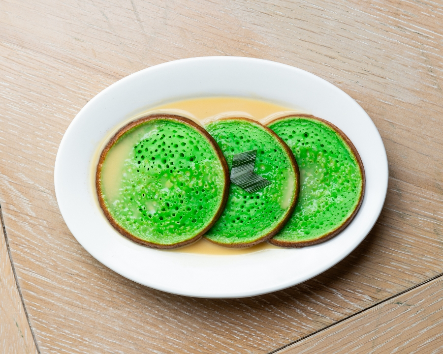 Pandan Pancakes.