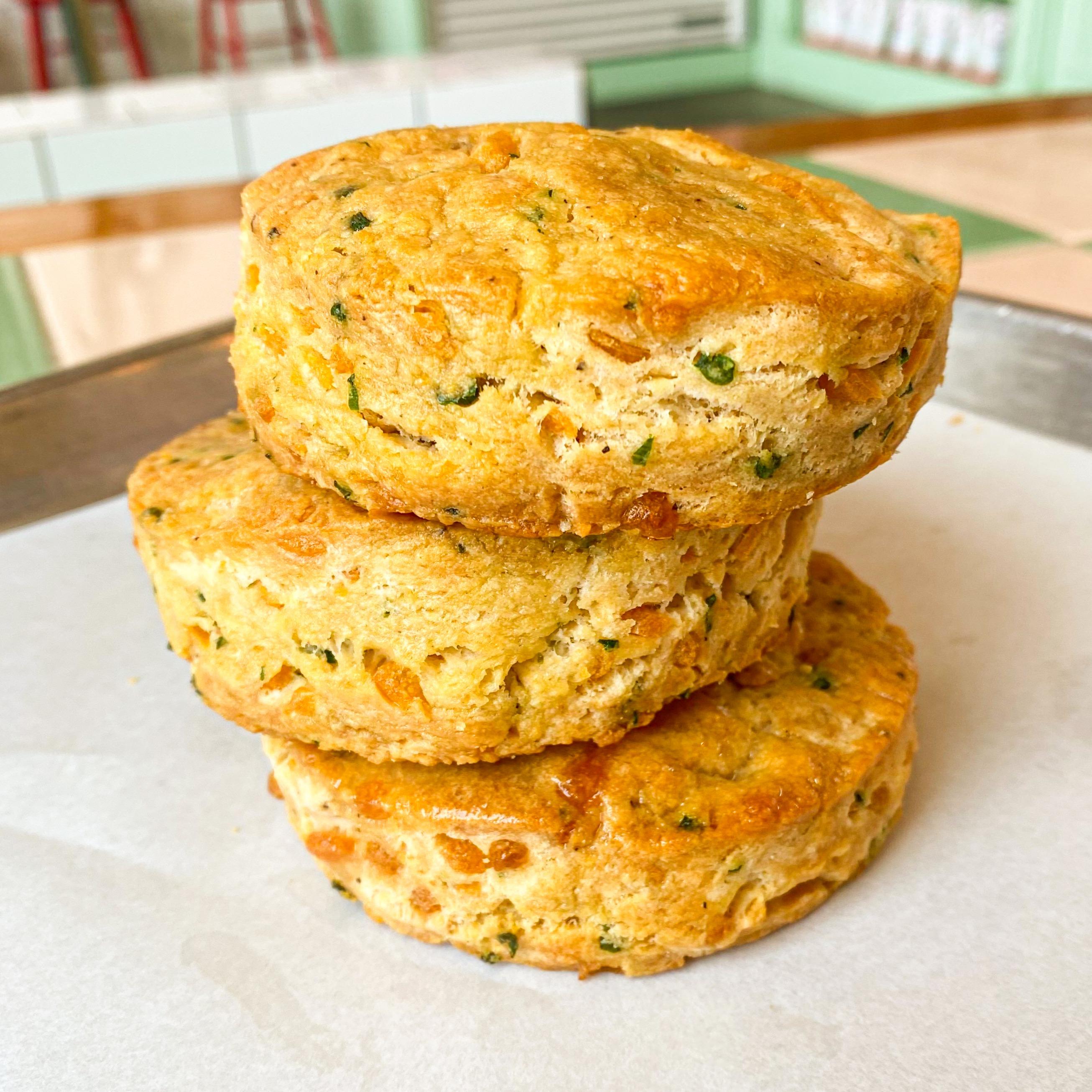 Cheddar & Chive Biscuit.