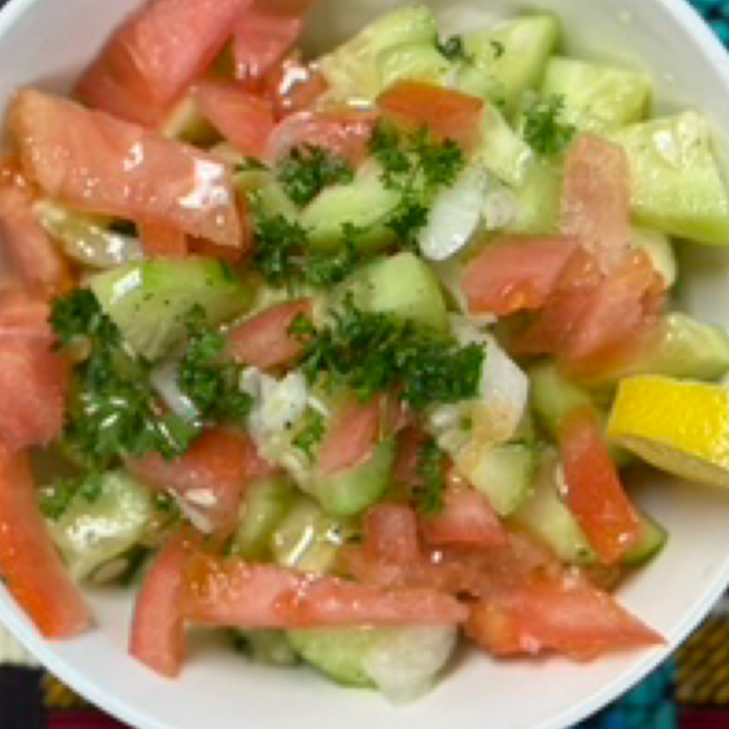 Cucumber Salad.