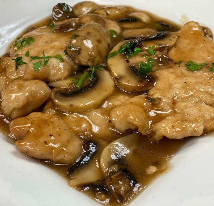 Chicken Marsala.