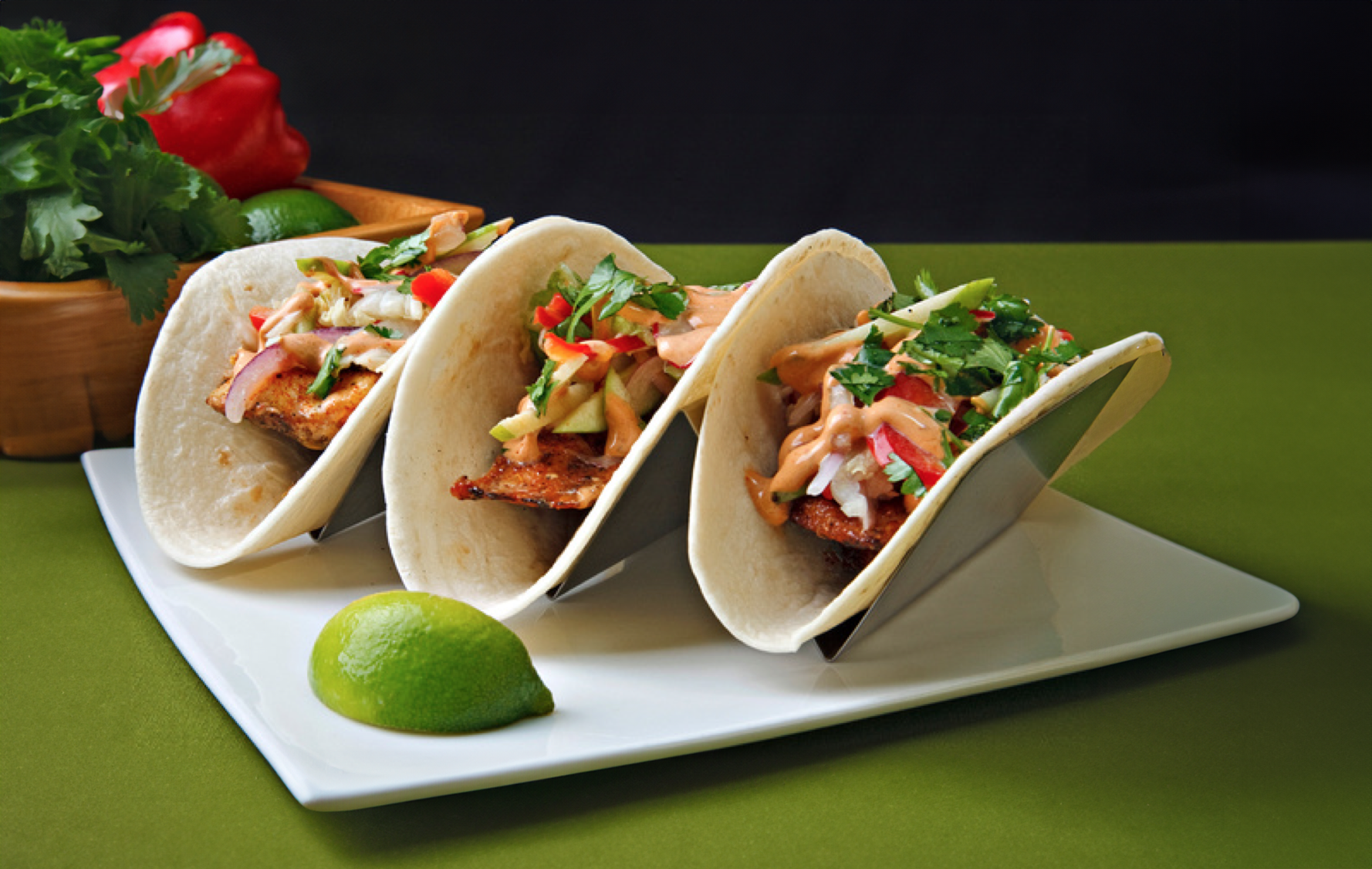 Fish Tacos.