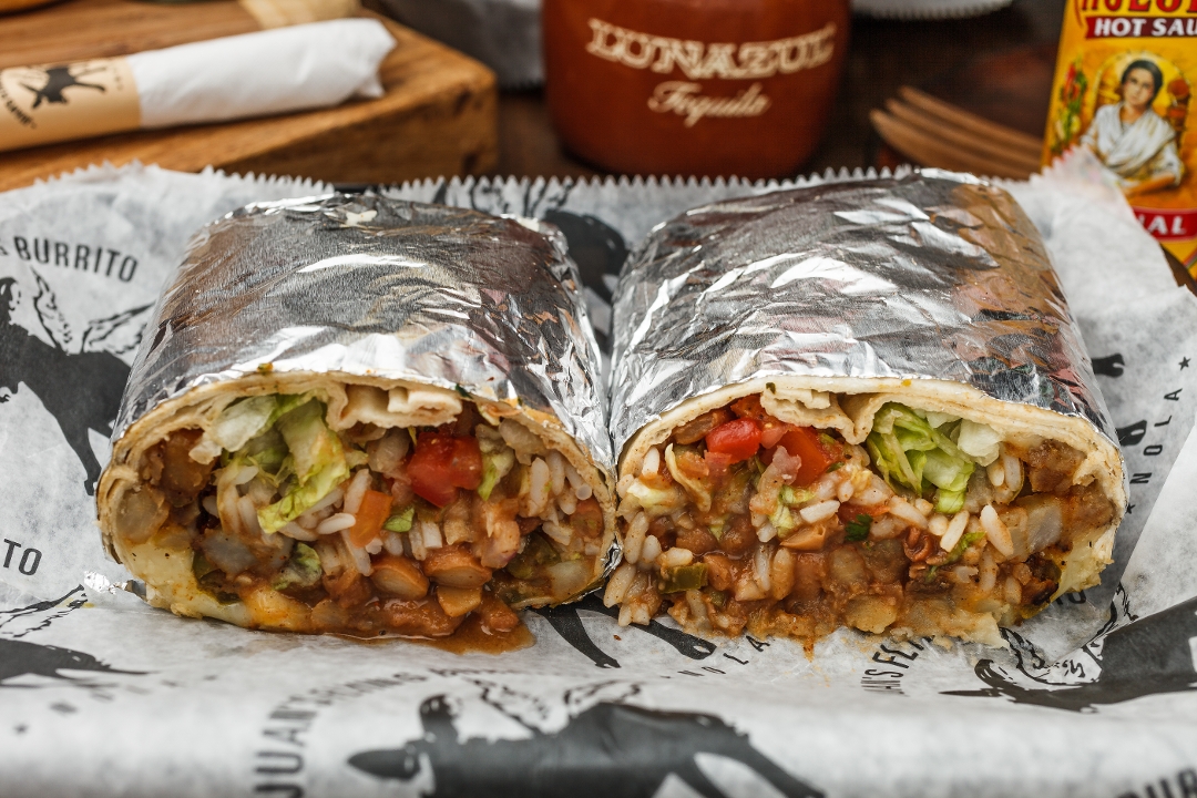 Veggie Punk Burrito.