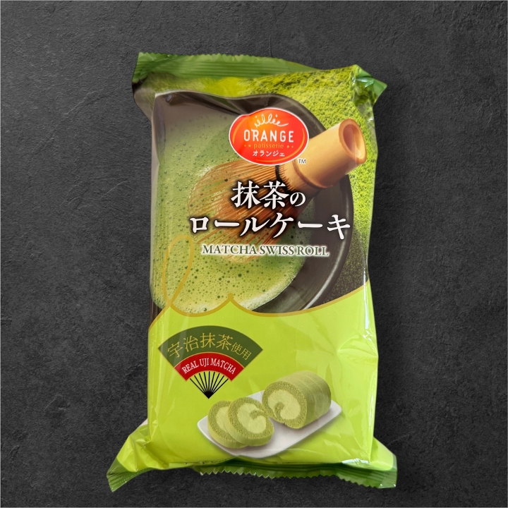 Roll Cake Matcha Cream.