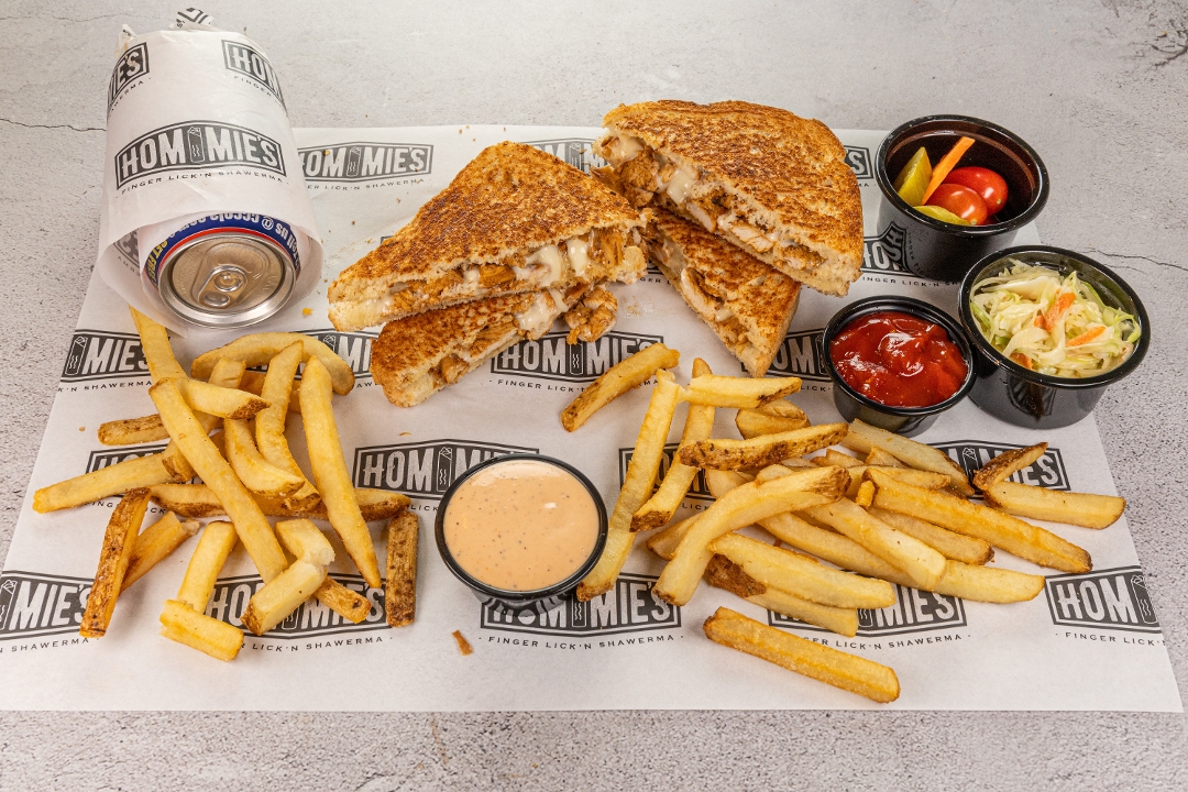 Chicken Crunchy Toast Combo.