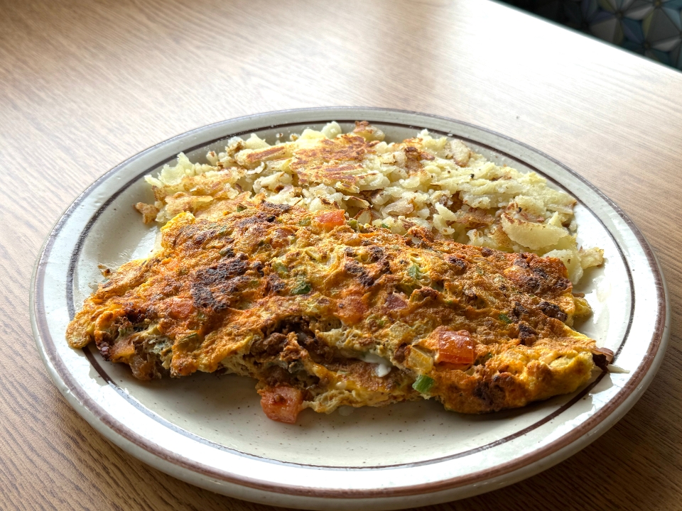 Mexican Omelette.