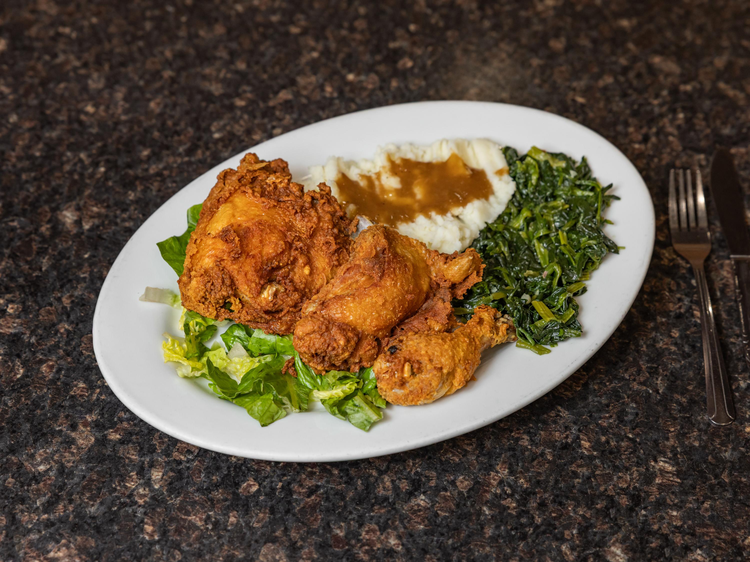Fried Chicken Platter.