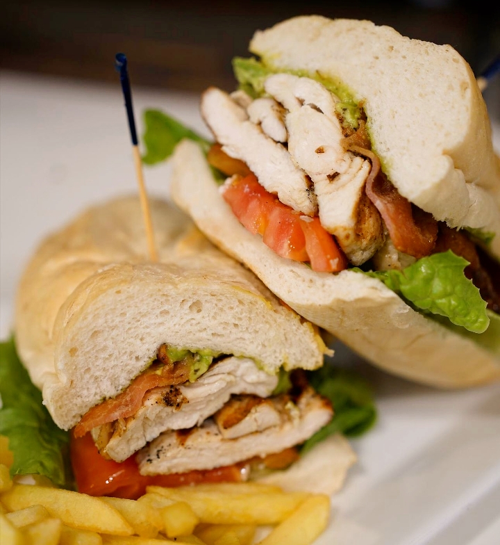 Grilled Chicken Avocado BLT.